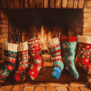 Christmas Stockings Holiday Diamond Painting