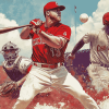 Cincinnati Reds Baseball Diamond Painting