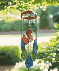 Circle Glass Wind Chimes Diamond Painting