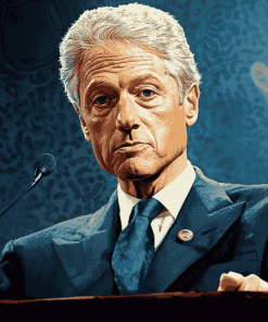 Classy Bill Clinton Diamond Painting