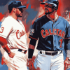 Cleveland Indians Baseball Stars Diamond Painting