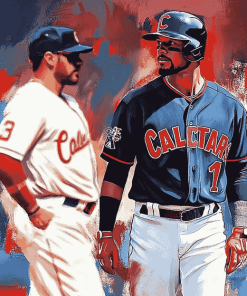 Cleveland Indians Baseball Stars Diamond Painting