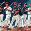 Cleveland Indians Baseball Team Diamond Painting