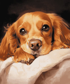 Cocker Spaniel Puppy Diamond Painting