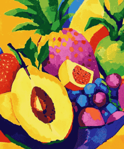 Colorful Abstract Fruit Diamond Painting