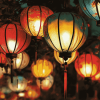 Colorful Paper Lantern Diamond Painting