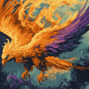 Colorful Phoenix Bird Diamond Painting