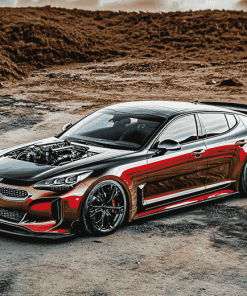 Cool Kia Stinger Car Diamond Painting