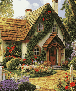 Cottage Retreats Diamond Painting