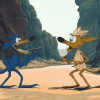 Coyote and Roadrunner Animation Diamond Painting