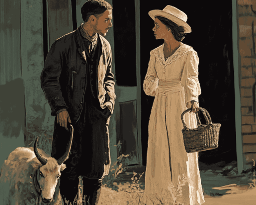 Creely And Bessie Movie Diamond Painting