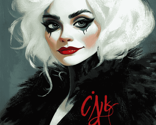 Cruella Movie Diamond Painting