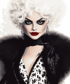 Cruella Movie Inspired Diamond Painting