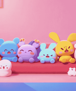 Cute BT21 Cartoon Diamond Painting