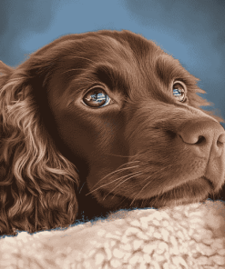 Cute Boykin Spaniel Puppy Diamond Painting