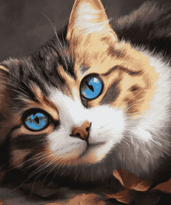 Cute Cat Kitten Diamond Painting