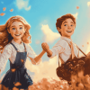 Cute Holly Hobbie Movie Diamond Painting