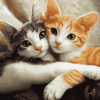 Cute Kittens Diamond Painting