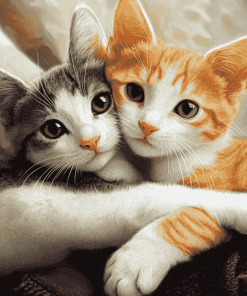 Cute Kittens Diamond Painting