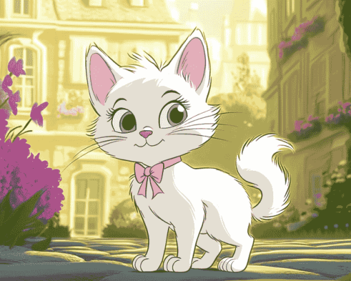 Cute Marie from The Aristocats Diamond Painting