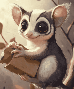 Cute Sugar Glider Animals Diamond Painting