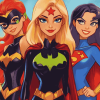 DC Super Hero Girls Animation Diamond Painting