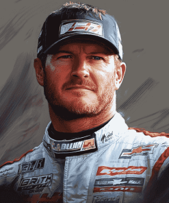 Dale Earnhardt Jr Racing Diamond Painting