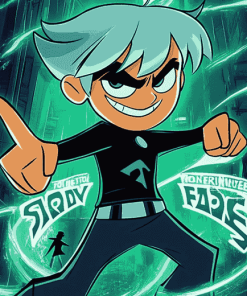 Danny Phantom Animation Diamond Painting