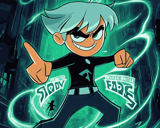 Danny Phantom Animation Diamond Painting