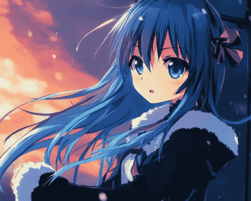 Date A Live Animation Diamond Painting