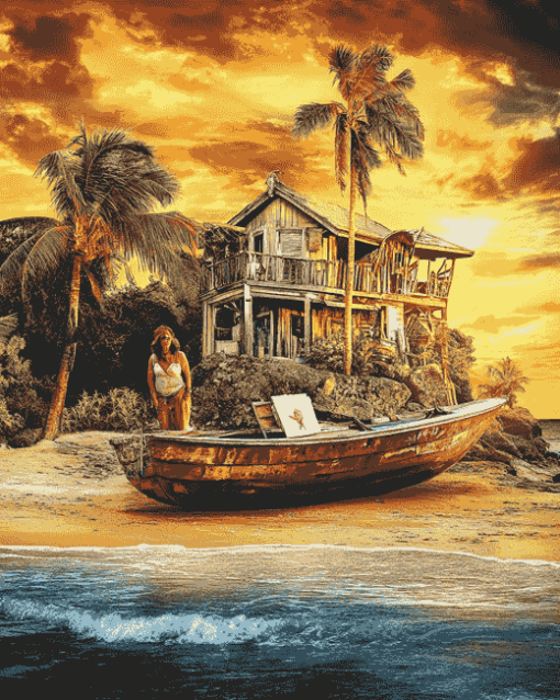 Death in Paradise Movie Diamond Painting