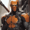 Deathstroke Anime Figure Diamond Painting