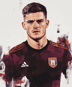 Declan Rice Famous Football Diamond Painting