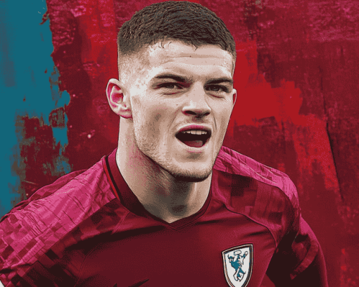 Declan Rice Famous Footballer Diamond Painting