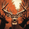 Deer Antlers Nature Diamond Painting