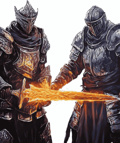 Demons Souls Video Game Diamond Painting