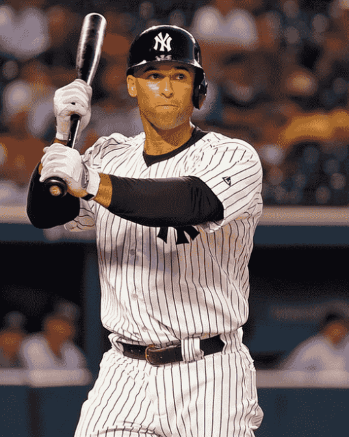 Derek Jeter Baseball Legend Diamond Painting