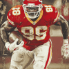 Derrick Thomas Football Legend Diamond Painting