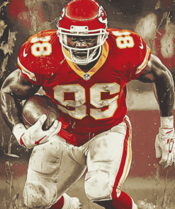 Derrick Thomas Football Legend Diamond Painting