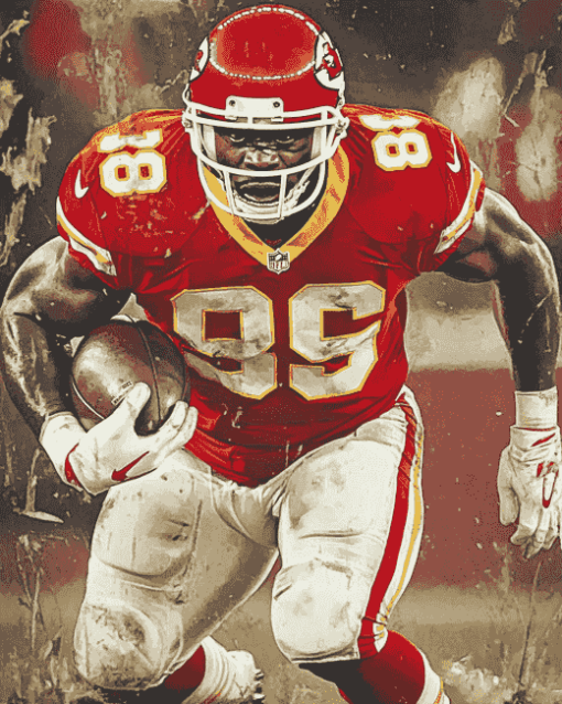 Derrick Thomas Football Legend Diamond Painting