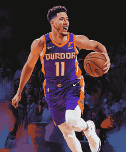 Devin Booker Phoenix Suns Diamond Painting