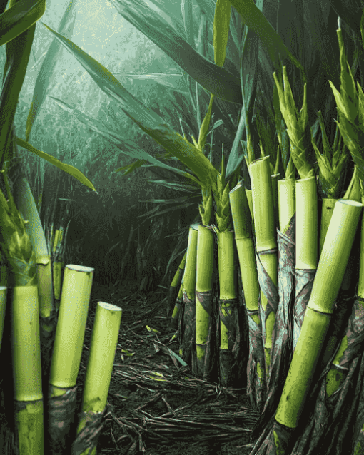 Diamond Sugarcane Plants Diamond Painting