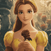 Disney Belle Rose Diamond Painting