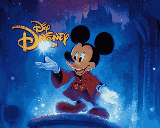 Disney Fantasia Mickey Mouse Diamond Painting