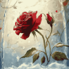 Disney Rose Fantasy Diamond Painting