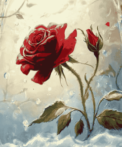 Disney Rose Fantasy Diamond Painting