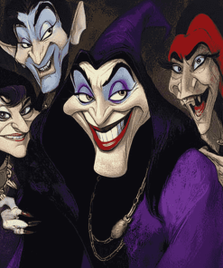 Disney Villains Animation Diamond Painting