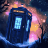 Doctor Who Tardis Colorful Diamond Painting