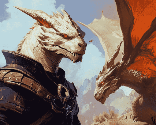 Dragon Age Dragons Diamond Painting