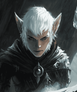 Dragon Age Fenris Diamond Painting